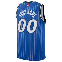 Nike Orlando Magic Unisex Swingman Custom Jersey Icon Edition Blue