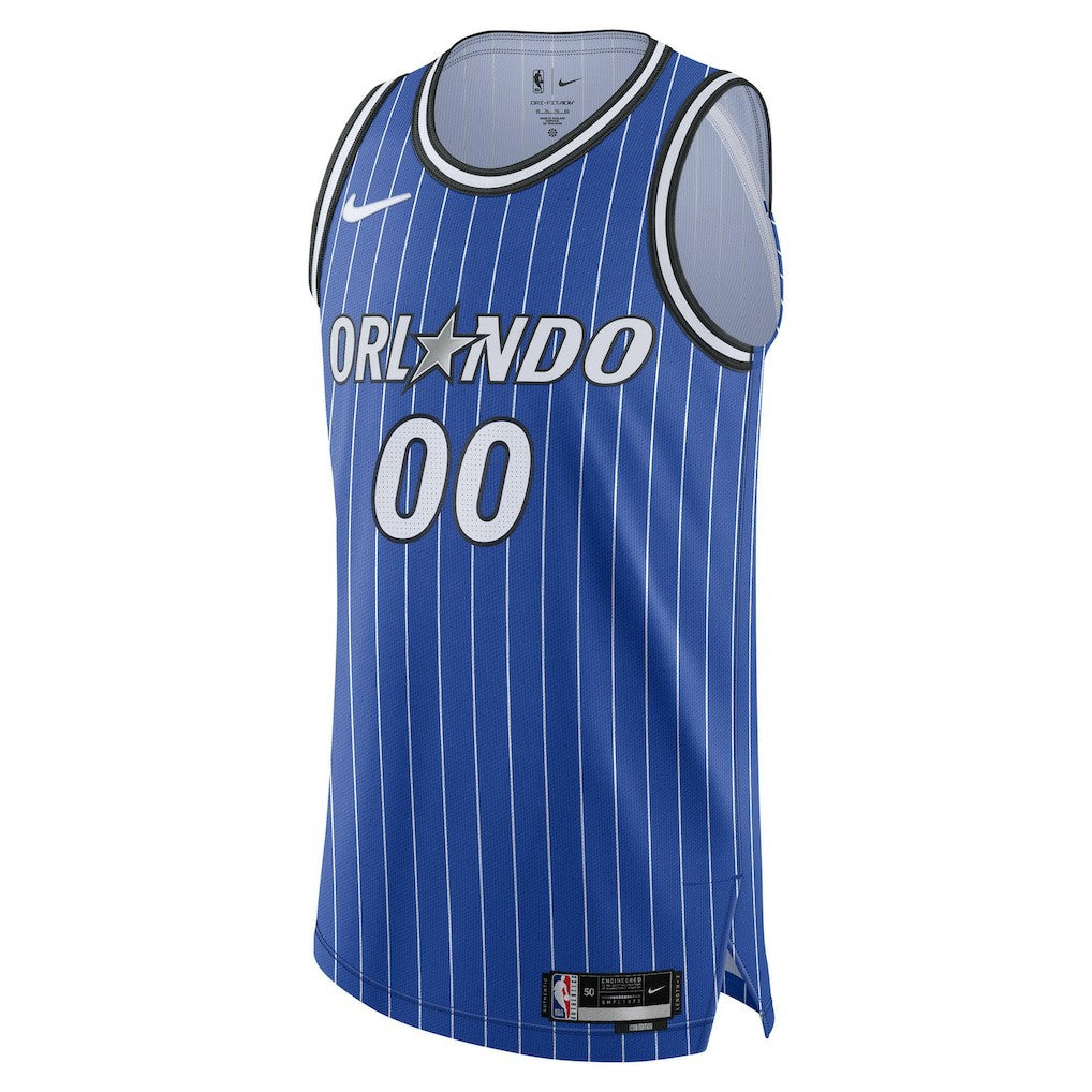 Nike Orlando Magic Authentic Custom Jersey Icon Edition Blue