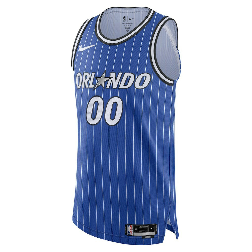 Nike Orlando Magic Authentic Custom Jersey Icon Edition Blue