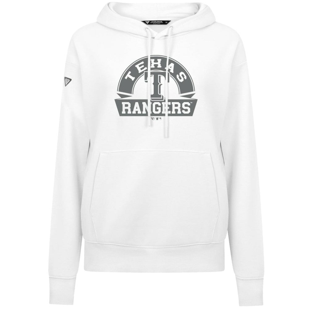Texas Rangers Levelwear Women's Adorn Banner Arch Hoodie Online