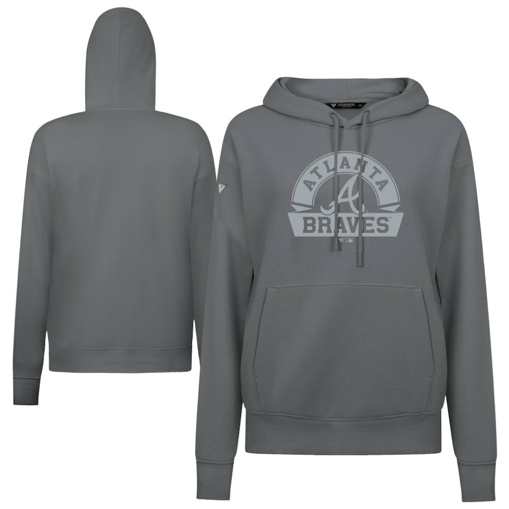 Atlanta Braves Levelwear Women's Adorn Banner Arch Hoodie Sale