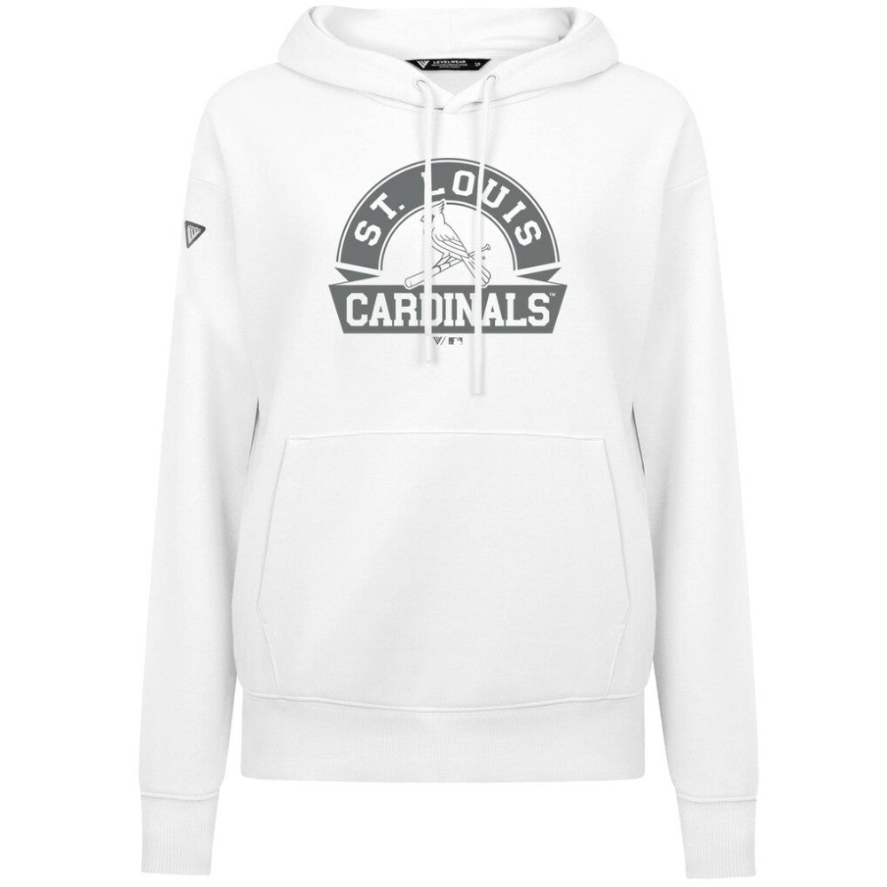 St. Louis Cardinals Levelwear Women's Adorn Banner Arch Hoodie Near Me