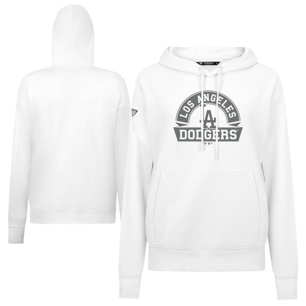 Los Angeles Dodgers Levelwear Women's Adorn Banner Arch Hoodie Discount
