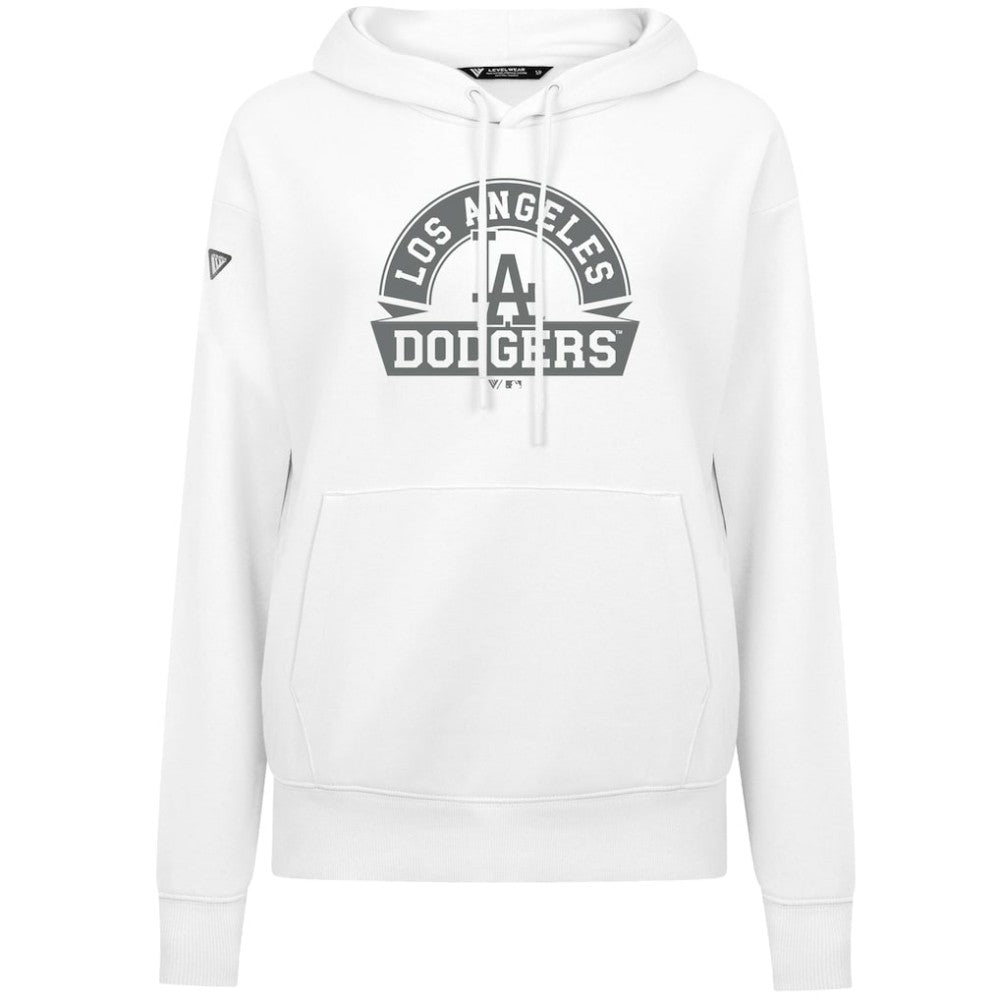 Los Angeles Dodgers Levelwear Women's Adorn Banner Arch Hoodie Discount