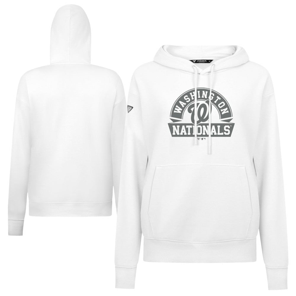 Washington Nationals Levelwear Women's Adorn Banner Arch Hoodie Near Me