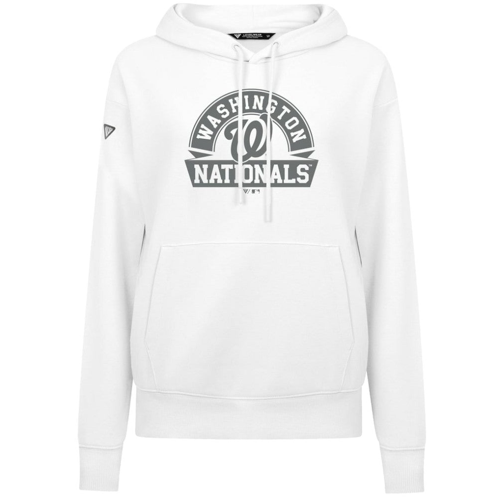 Washington Nationals Levelwear Women's Adorn Banner Arch Hoodie Near Me