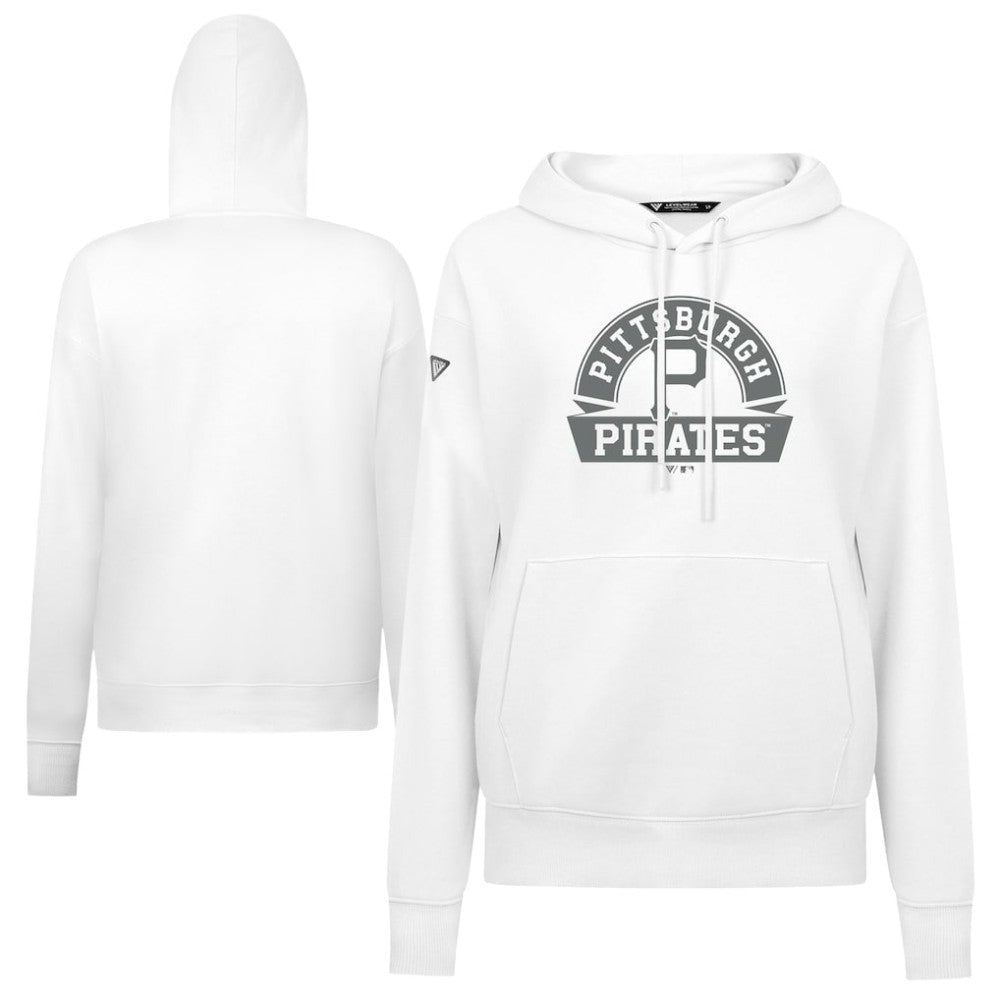 Pittsburgh Pirates Levelwear Women's Adorn Banner Arch Hoodie for sale