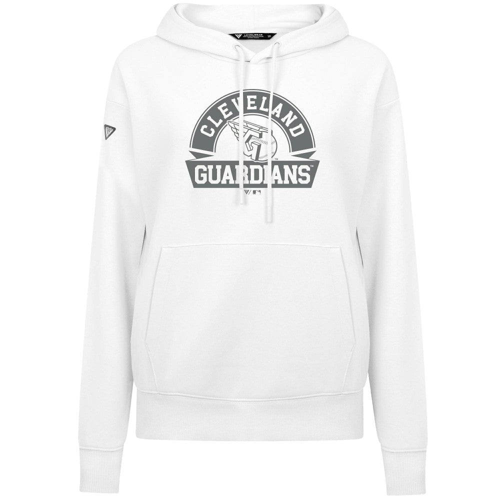 Cleveland Guardians Levelwear Women's Adorn Banner Arch Hoodie Outlet