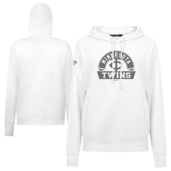Minnesota Twins Levelwear Women's Adorn Banner Arch Hoodie Outlet