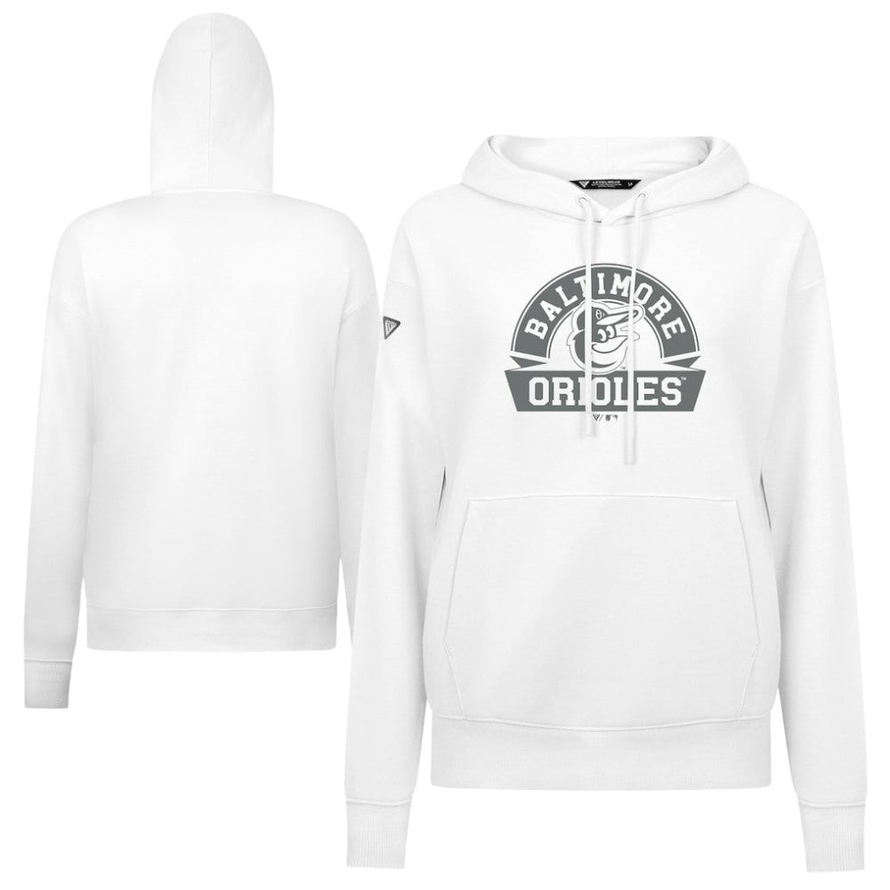 Baltimore Orioles Levelwear Women's Adorn Banner Arch Hoodie Outlet