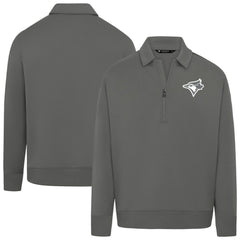 Toronto Blue Jays Levelwear Women's Canmore Chenille Logo Quarter-Zip Top Near Me