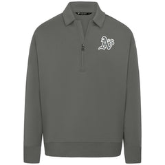 Athletics Levelwear Women's Canmore Chenille Logo Quarter-Zip Top for sale