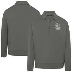St. Louis Cardinals Levelwear Women's Canmore Chenille Logo Quarter-Zip Top for sale