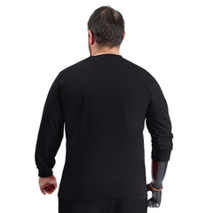 Boston Celtics G-III Sports by Carl Banks Adaptive Printed Mesh Effect Long Sleeve T-Shirt Black