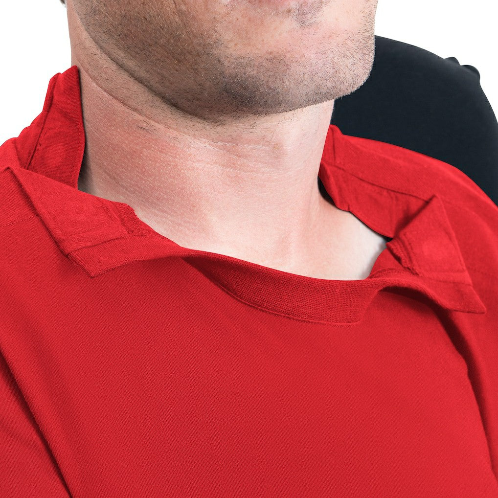 Chicago Bulls G-III Sports by Carl Banks Adaptive Printed Mesh Effect Long Sleeve T-Shirt Red