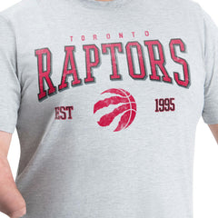 Toronto Raptors G-III Sports by Carl Banks Adaptive Classic Team Spirit Short Sleeve T-Shirt Gray