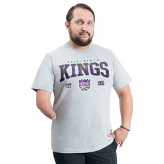 Sacramento Kings G-III Sports by Carl Banks Adaptive Classic Team Spirit Short Sleeve T-Shirt Gray