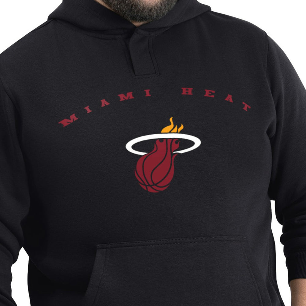 Miami Heat G-III Sports by Carl Banks Adaptive Team Arc Fleece Hoodie Black