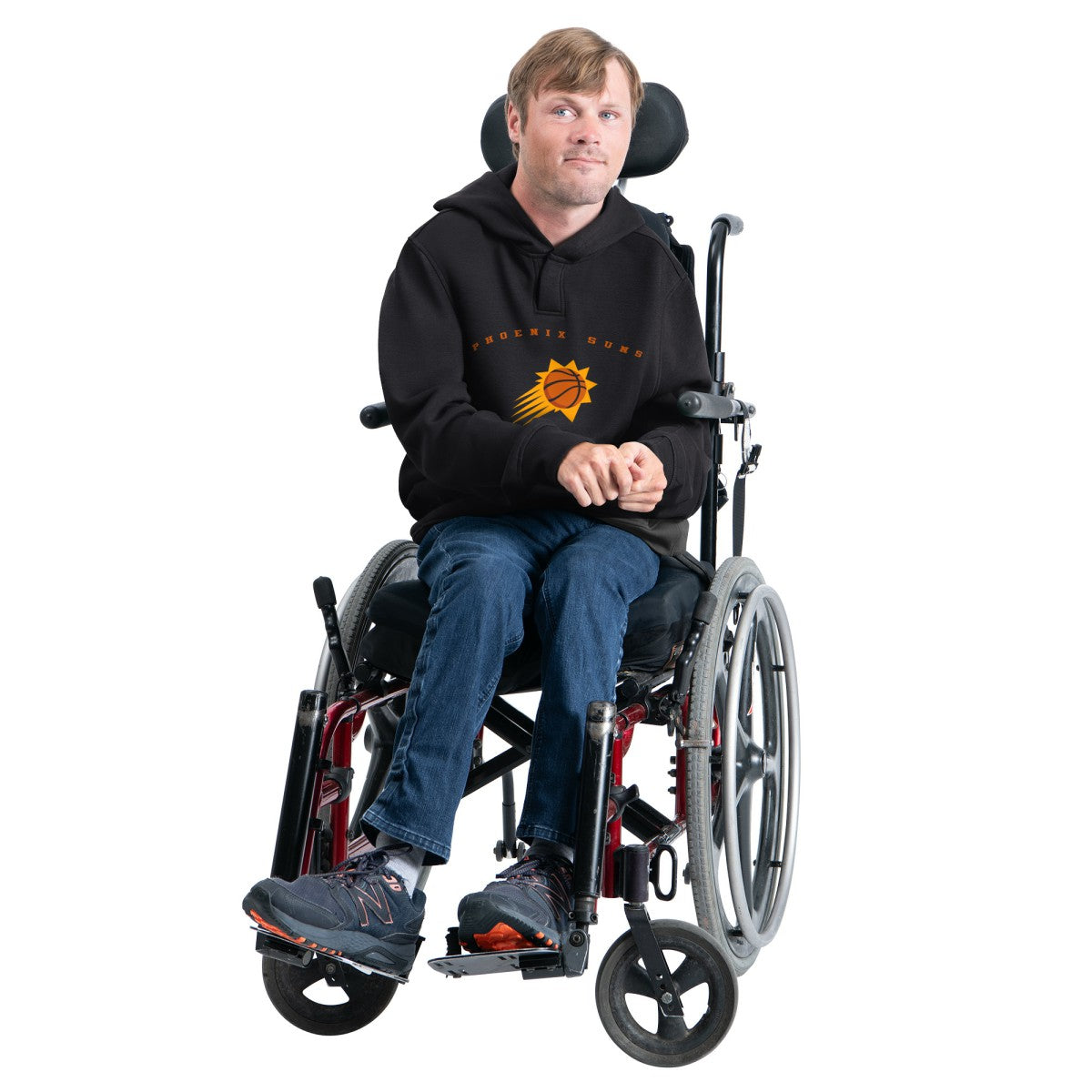 Phoenix Suns G-III Sports by Carl Banks Adaptive Team Arc Fleece Hoodie Black