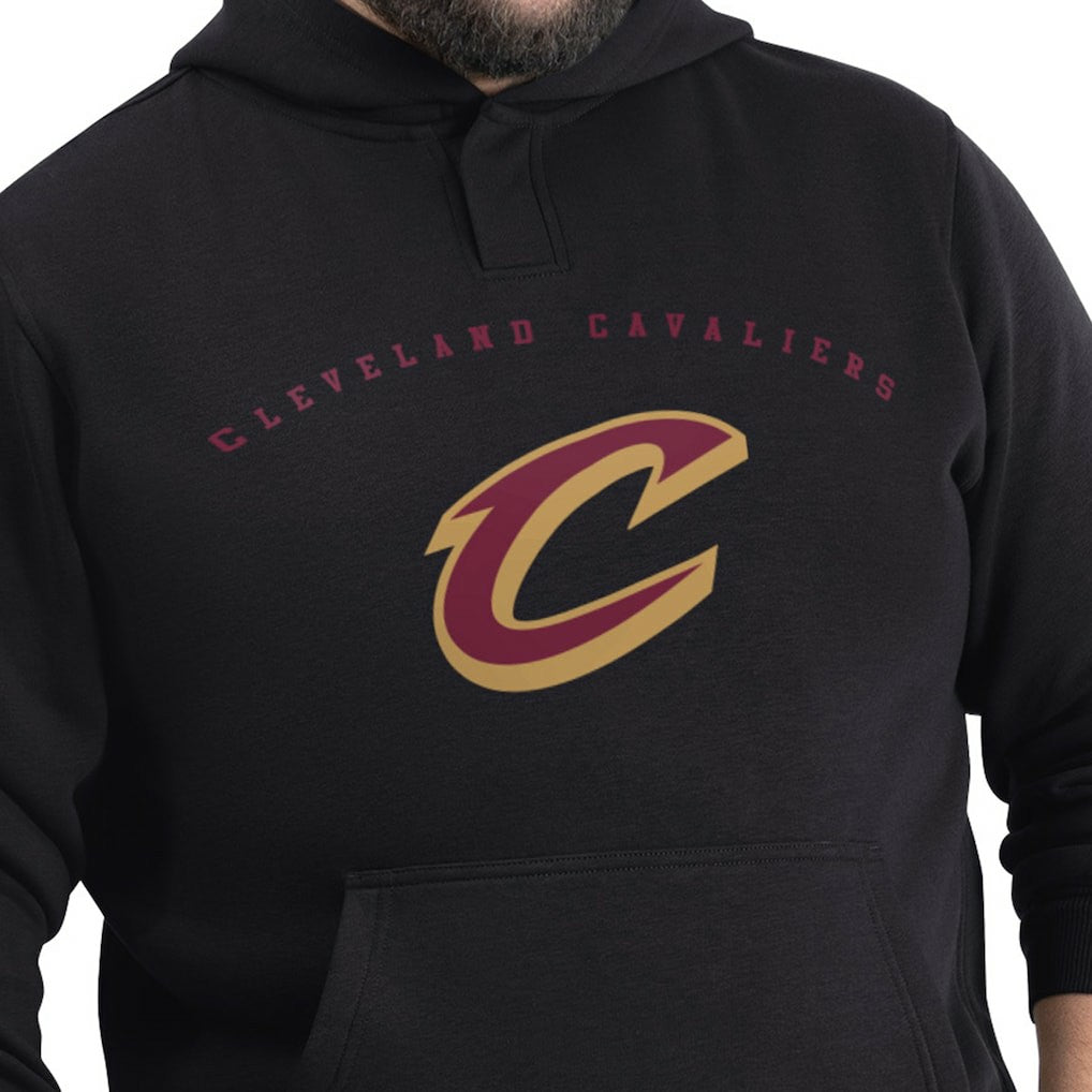 Cleveland Cavaliers G-III Sports by Carl Banks Adaptive Team Arc Fleece Hoodie Black