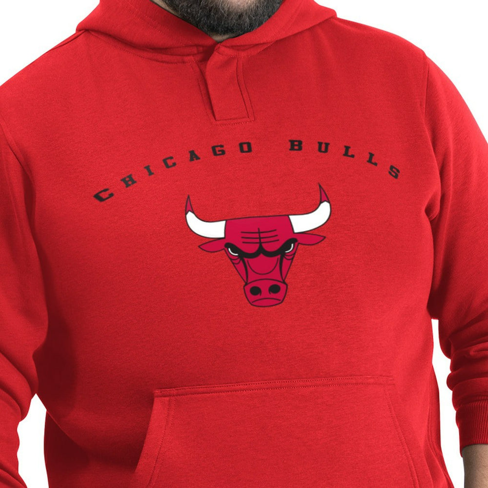 Chicago Bulls G-III Sports by Carl Banks Adaptive Team Arc Fleece Hoodie Red