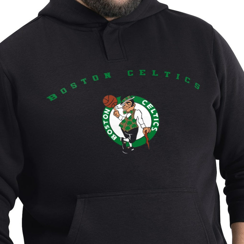 Boston Celtics G-III Sports by Carl Banks Adaptive Team Arc Fleece Hoodie Black