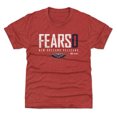 Jeremiah Fears New Orleans Pelicans 500 Level Youth Elite T-Shirt Red