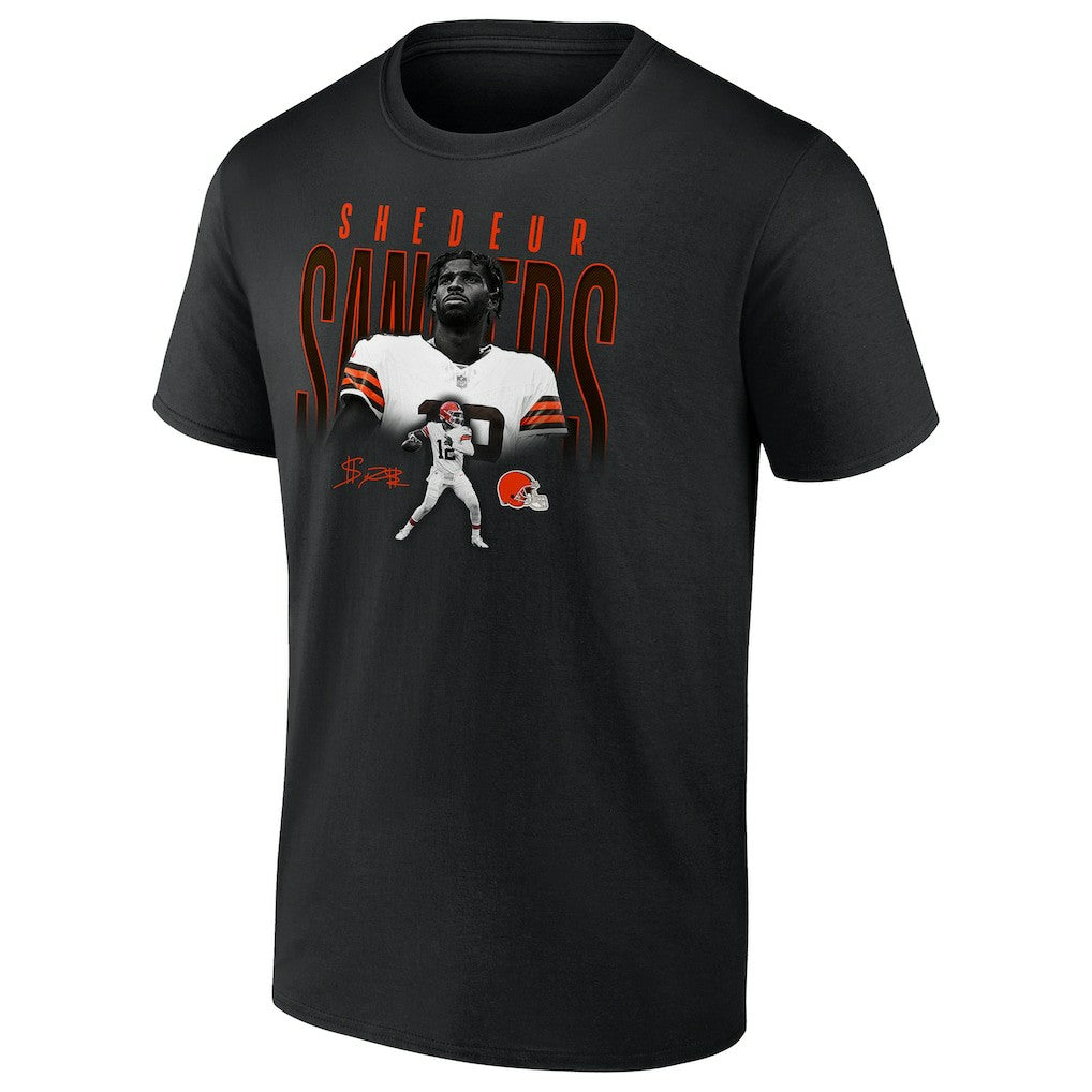 Shedeur Sanders Cleveland Browns Humble Shadow Player Graphic T-Shirt - Black - NFL