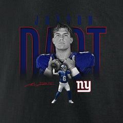 Jaxson Dart New York Giants Humble Shadow Player Graphic T-Shirt - Black - NFL