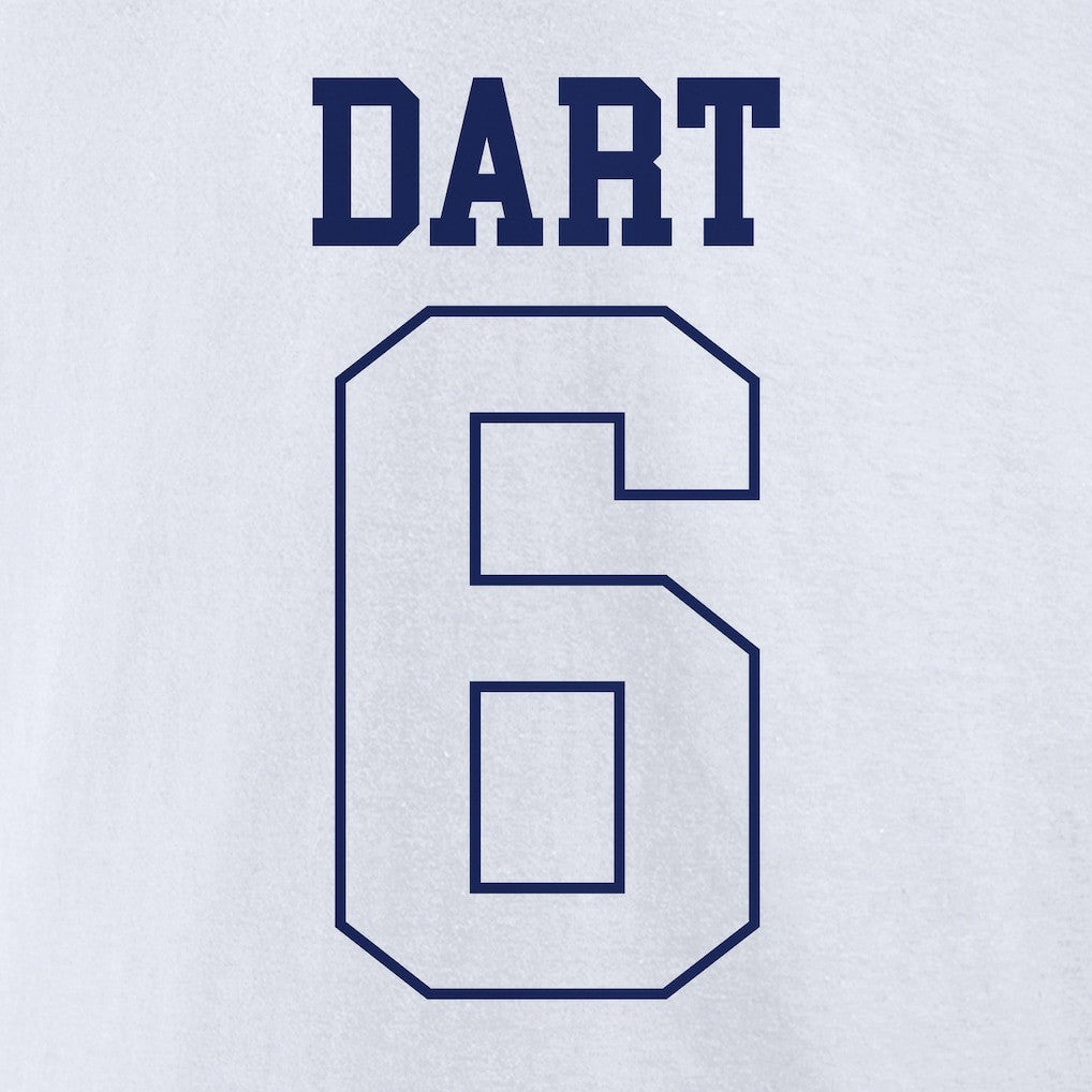 Jaxson Dart New York Giants Tonal Name & Number T-Shirt - White - NFL