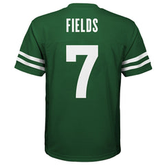 Justin Fields New York Jets Youth Replica Player Jersey - Legacy Green - Nike