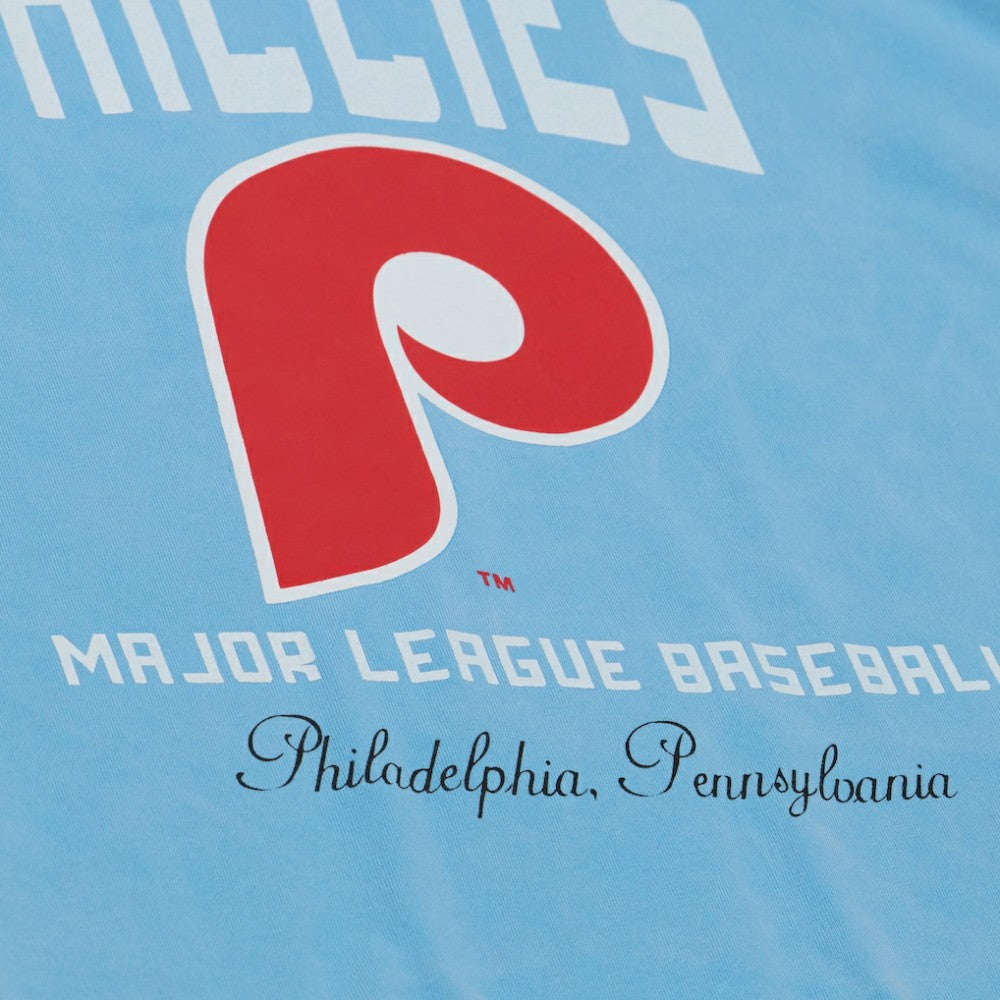 Philadelphia Phillies Mitchell & Ness Women's Cooperstown Cropped Boxy T-Shirt Sale