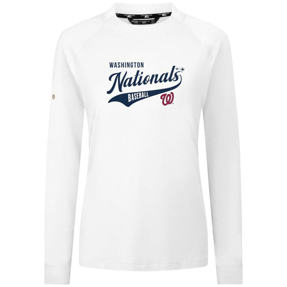 Washington Nationals Levelwear Women's Slender Glide T-Shirt Outlet