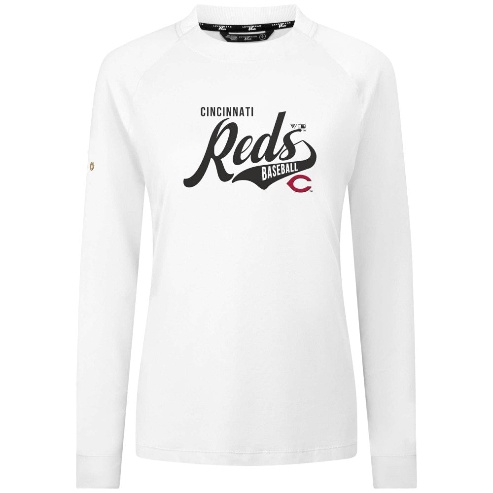 Cincinnati Reds Levelwear Women's Slender Glide T-Shirt Near Me