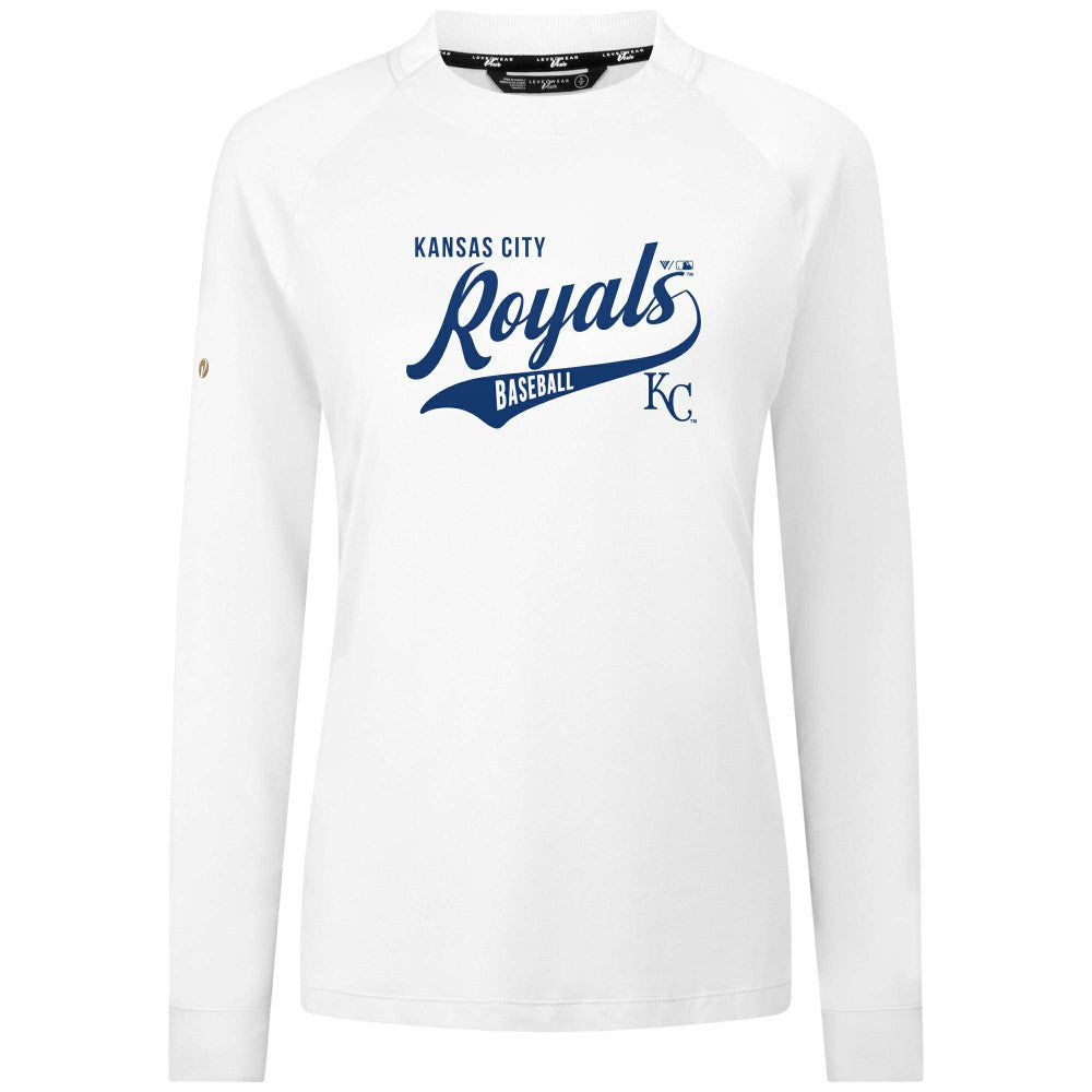 Kansas City Royals Levelwear Women's Slender Glide T-Shirt Outlet