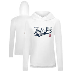 Boston Red Sox Levelwear Women's Slender Glide Raglan Hoodie Near Me