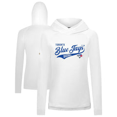 Toronto Blue Jays Levelwear Women's Slender Glide Raglan Hoodie Discount