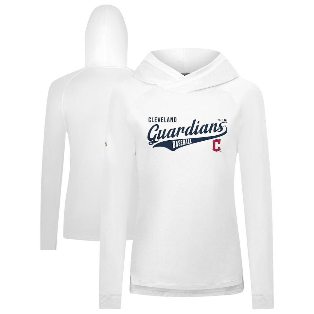 Cleveland Guardians Levelwear Women's Slender Glide Raglan Hoodie Near Me