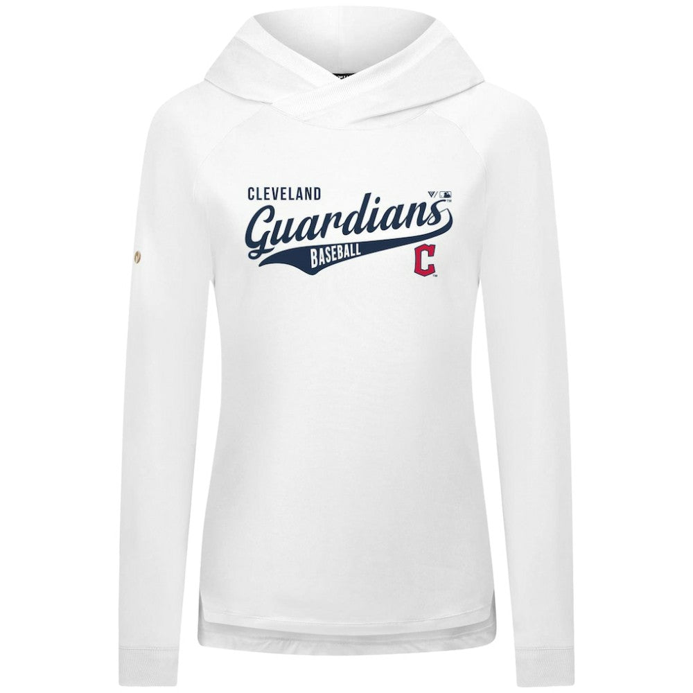 Cleveland Guardians Levelwear Women's Slender Glide Raglan Hoodie Near Me
