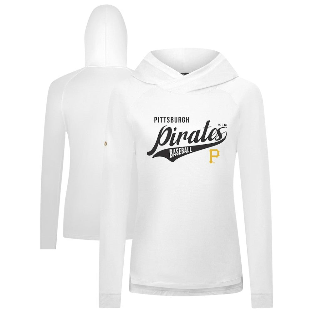 Pittsburgh Pirates Levelwear Women's Slender Glide Raglan Hoodie Near Me