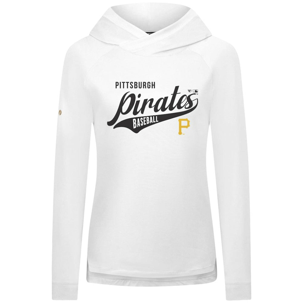 Pittsburgh Pirates Levelwear Women's Slender Glide Raglan Hoodie Near Me