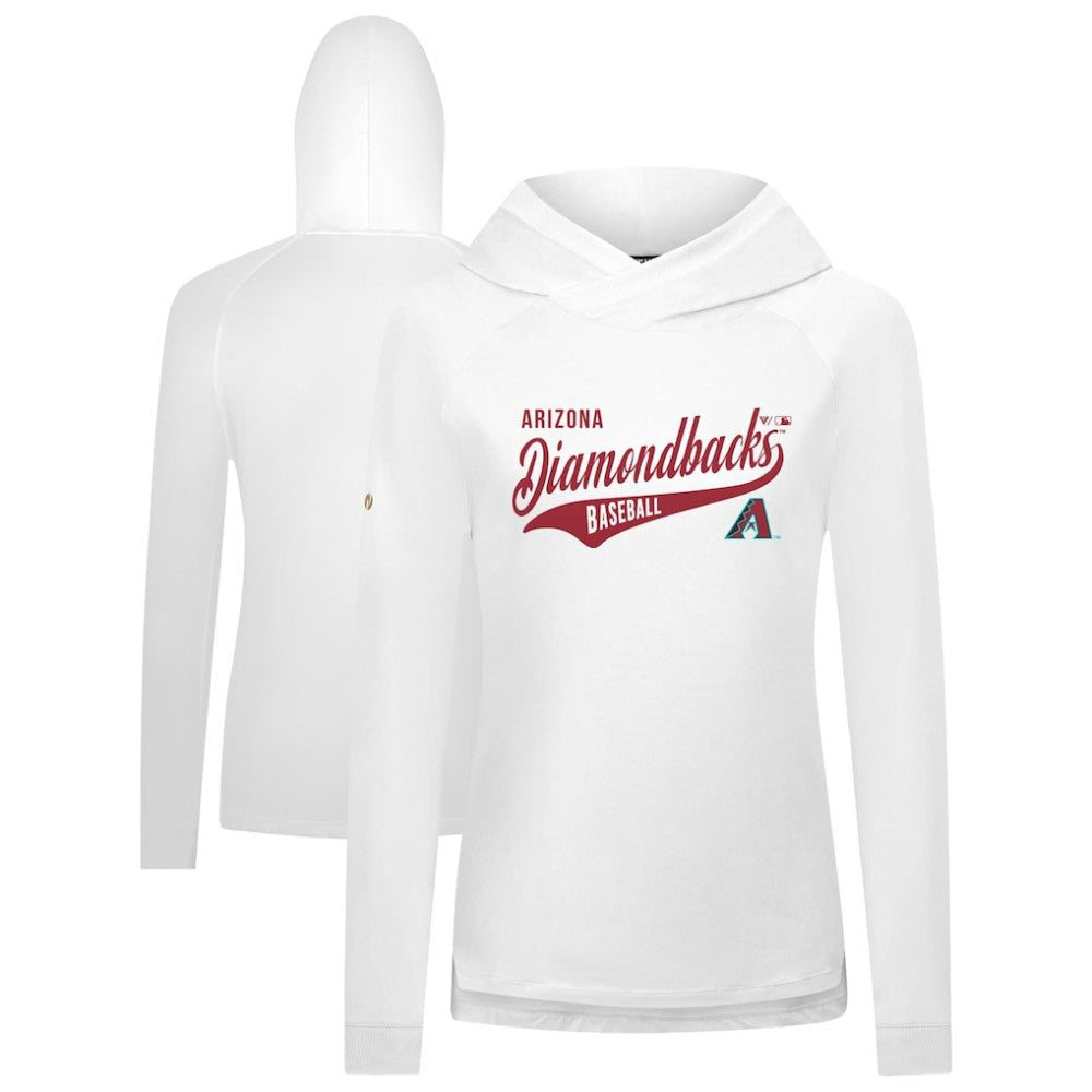 Arizona Diamondbacks Levelwear Women's Slender Glide Raglan Hoodie Outlet