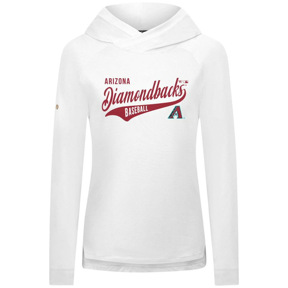 Arizona Diamondbacks Levelwear Women's Slender Glide Raglan Hoodie Outlet