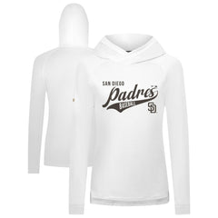 San Diego Padres Levelwear Women's Slender Glide Raglan Hoodie Outlet