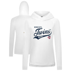 Minnesota Twins Levelwear Women's Slender Glide Raglan Hoodie Near Me