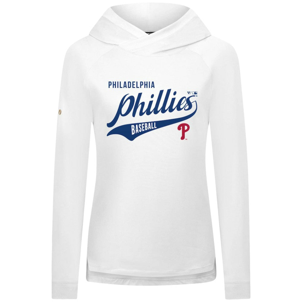 Philadelphia Phillies Levelwear Women's Slender Glide Raglan Hoodie Near Me