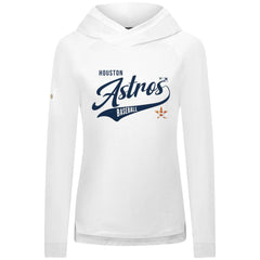 Houston Astros Levelwear Women's Slender Glide Raglan Hoodie Outlet
