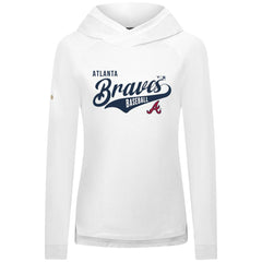 Atlanta Braves Levelwear Women's Slender Glide Raglan Hoodie for sale