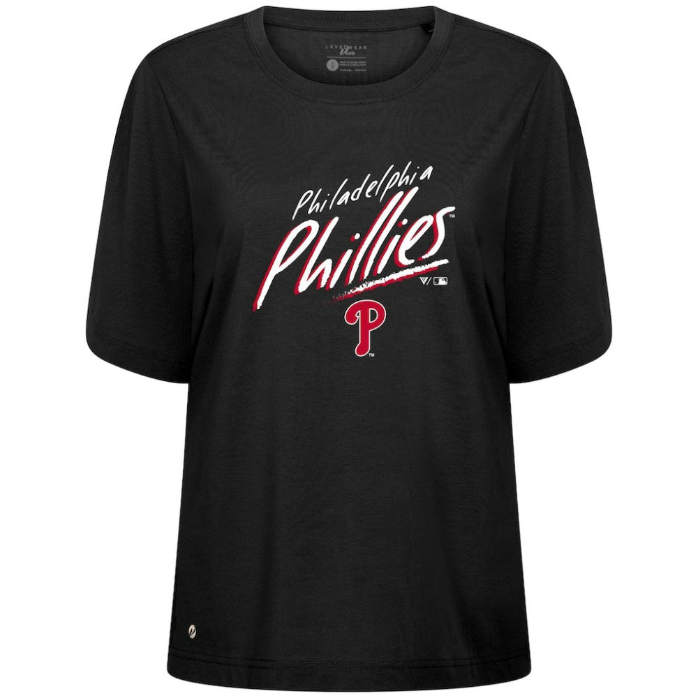 Philadelphia Phillies Levelwear Women's Bloom Sizzle T-Shirt for sale