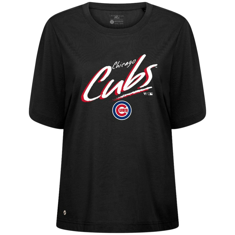Chicago Cubs Levelwear Women's Bloom Sizzle T-Shirt Online